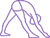 Yoga pose icon