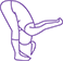 Yoga pose icon